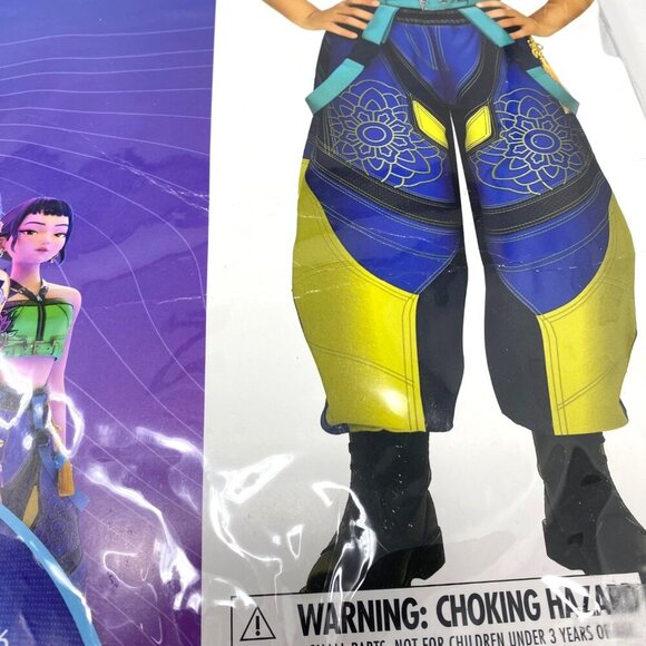 Spirit Halloween KPop Demon Hunters Zoey Costume Size XL Halloween Cosplay New - Picture 10 of 10